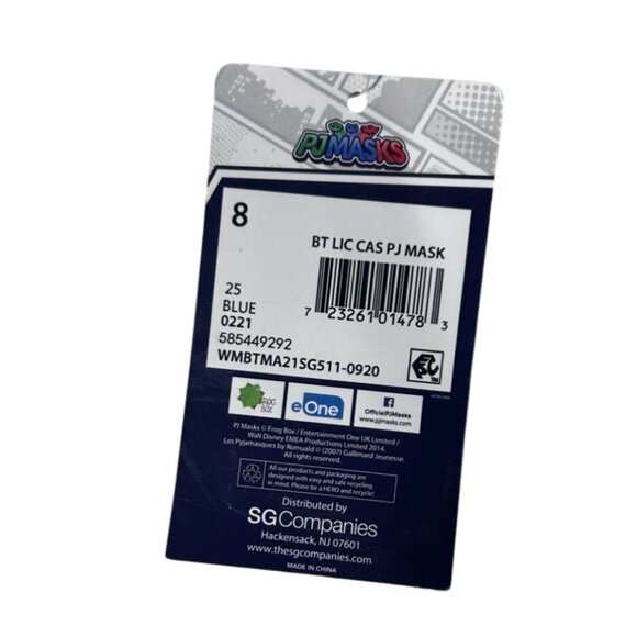 PJ Masks Shoes Boy's Size 8 Slip-On Blue & Green NWT - Picture 6 of 9